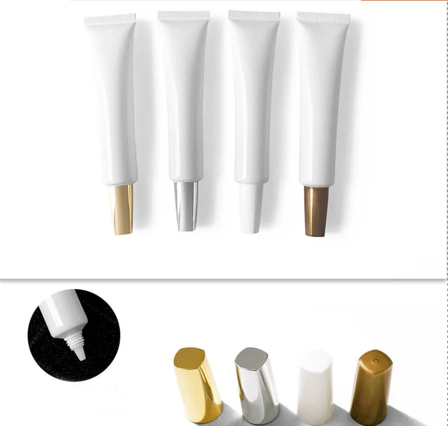 Белая мягкая трубка для мытья 30/40 мл моющее средство эмульсия сывороточная