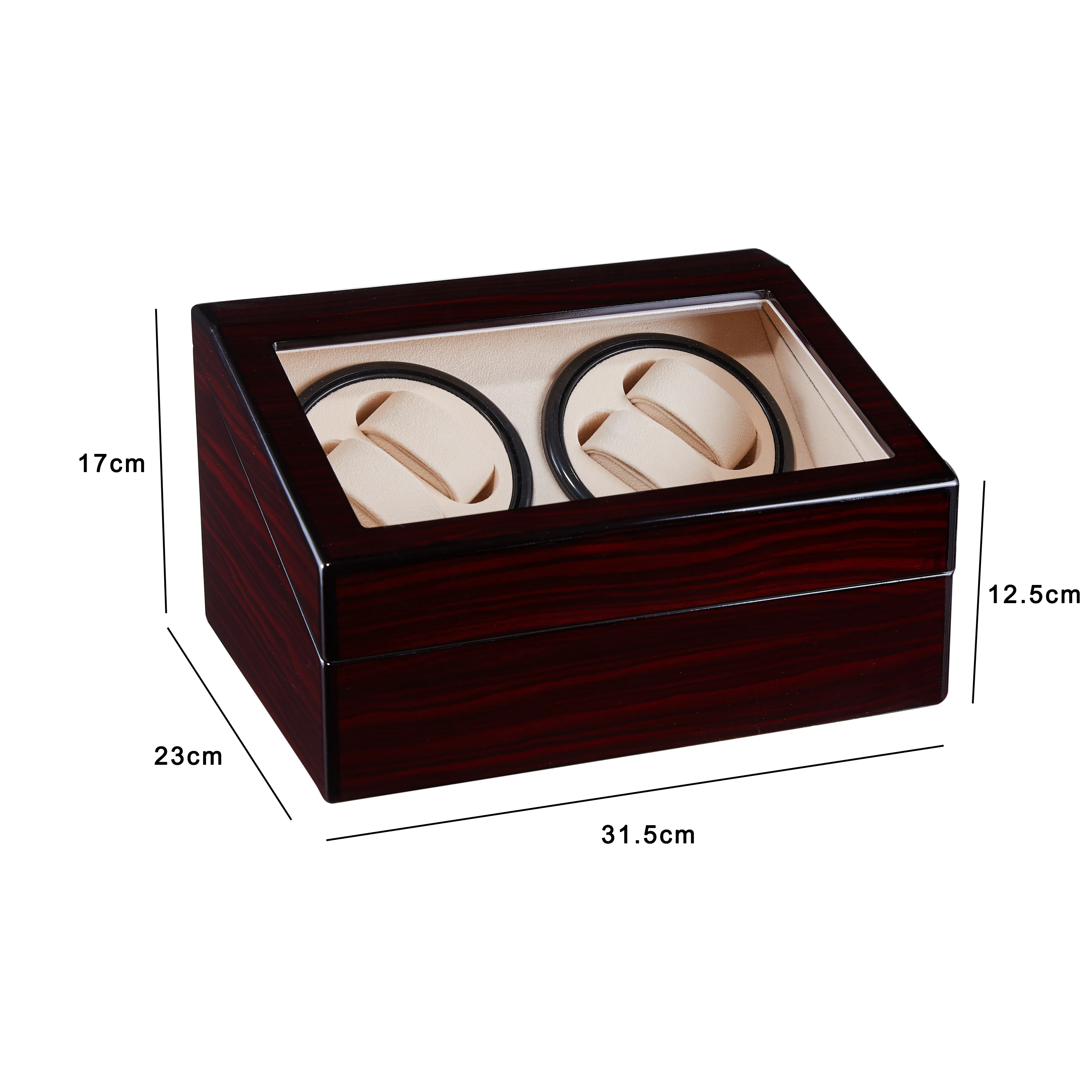 Автоматическая коробка для намотки часов 4 + 6 деревянный бокс хранения