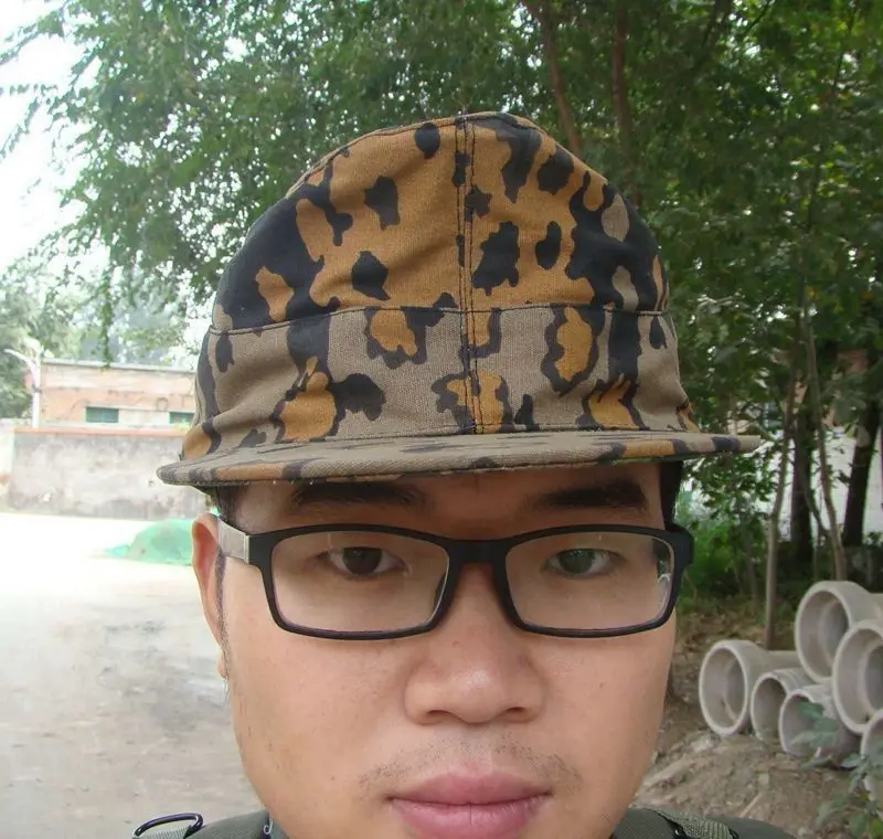 Репродукция Второй мировой войны 2 немецкая Элитная камуфляжная Двусторонняя