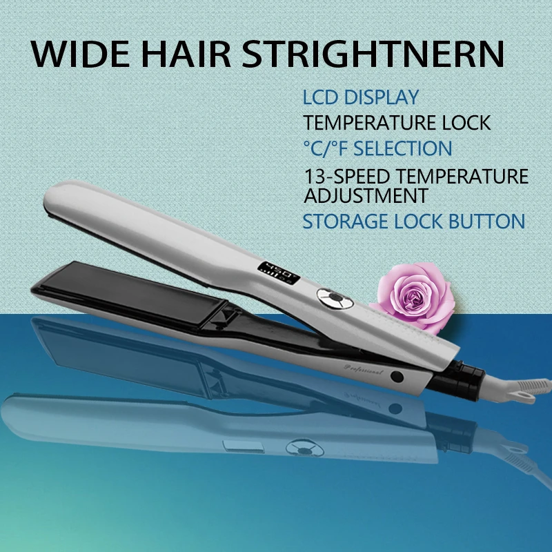 3D вращающийся выпрямитель для волос профессиональный утюжок укладки с PTC плоский