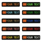 Наклейки с вышивкой в виде флага Македонии 10X см