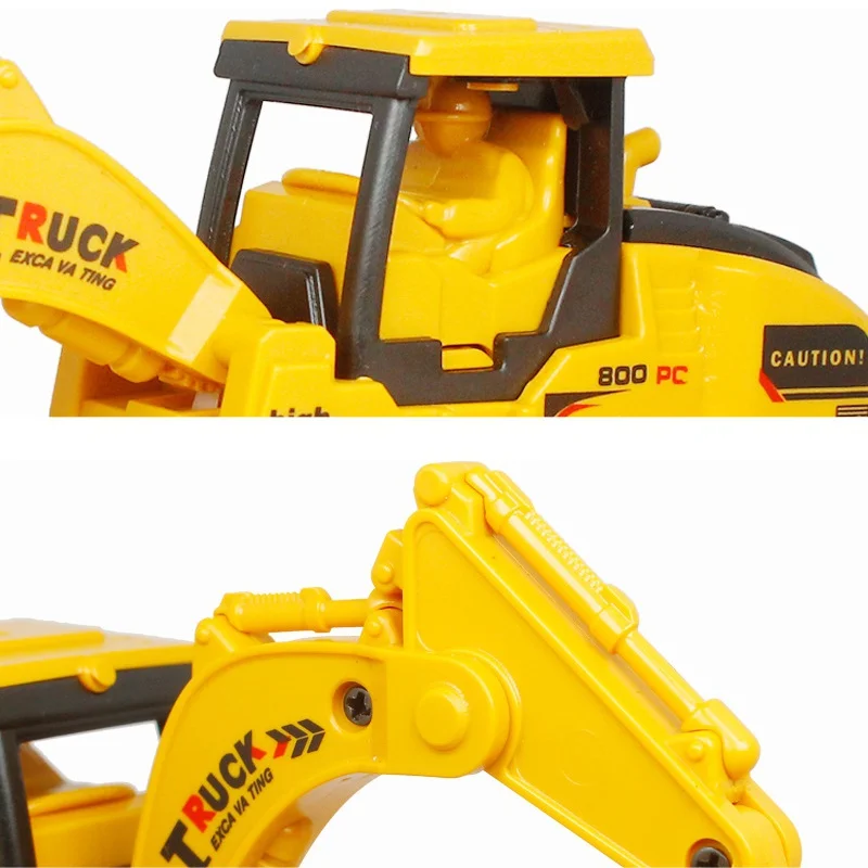 

Deformation Robot Inertial Deformation Engineering Vehicle Action Figure Toys Interactive Collision Transforming Model for Kids