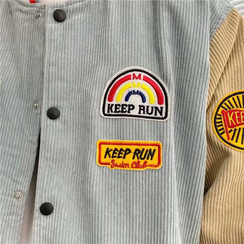 

Corduroy baseball uniform men's 2020 autumn and winter new Korean style loose ins trend student Japanese jacket jacket