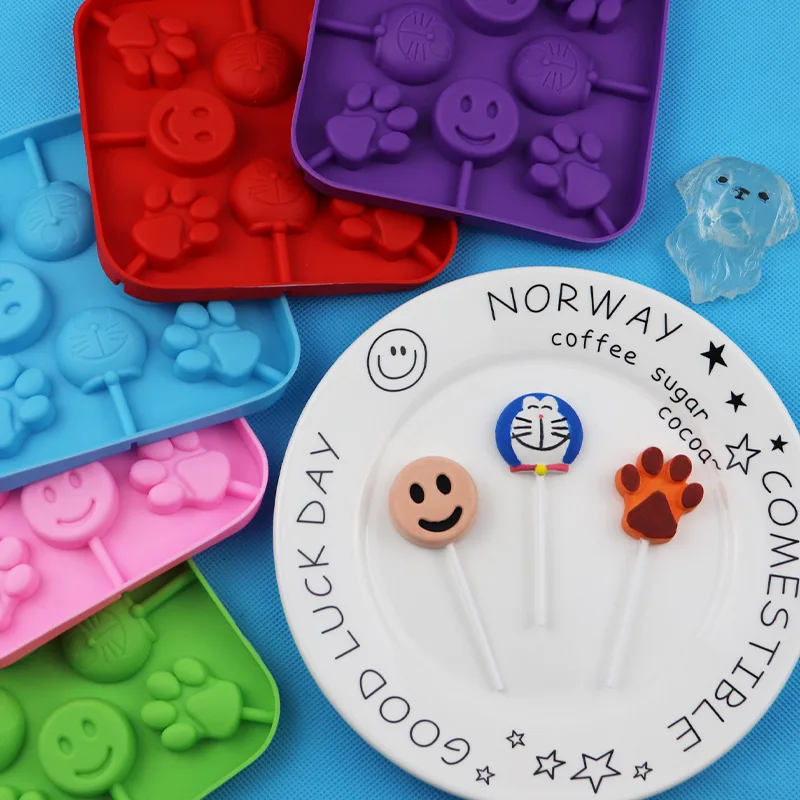 Силиконовые леденец на палочке плесень 20 палочки в комплекте с шоколадная форма