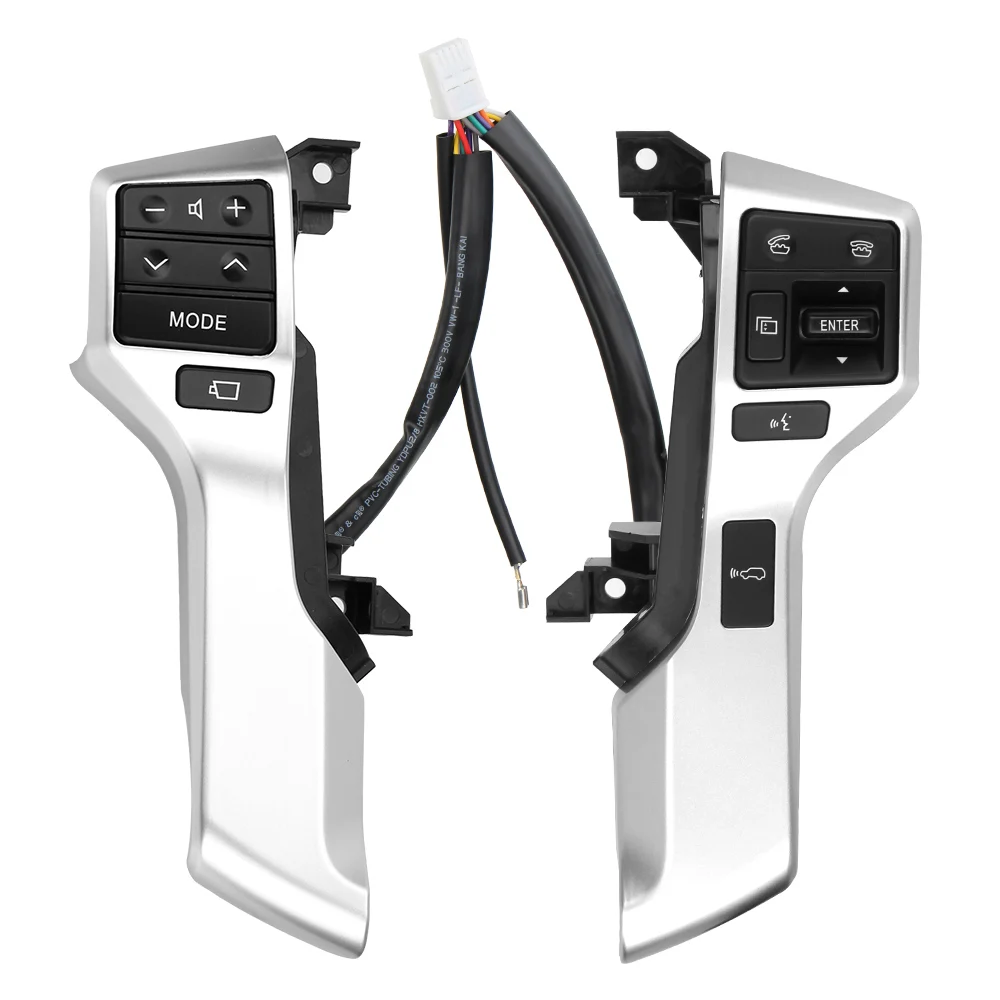 

Multifunction Button Steering Wheel Control Switch For Toyota Land Cruiser Prado 8425060180 8425060140 Car Accessories
