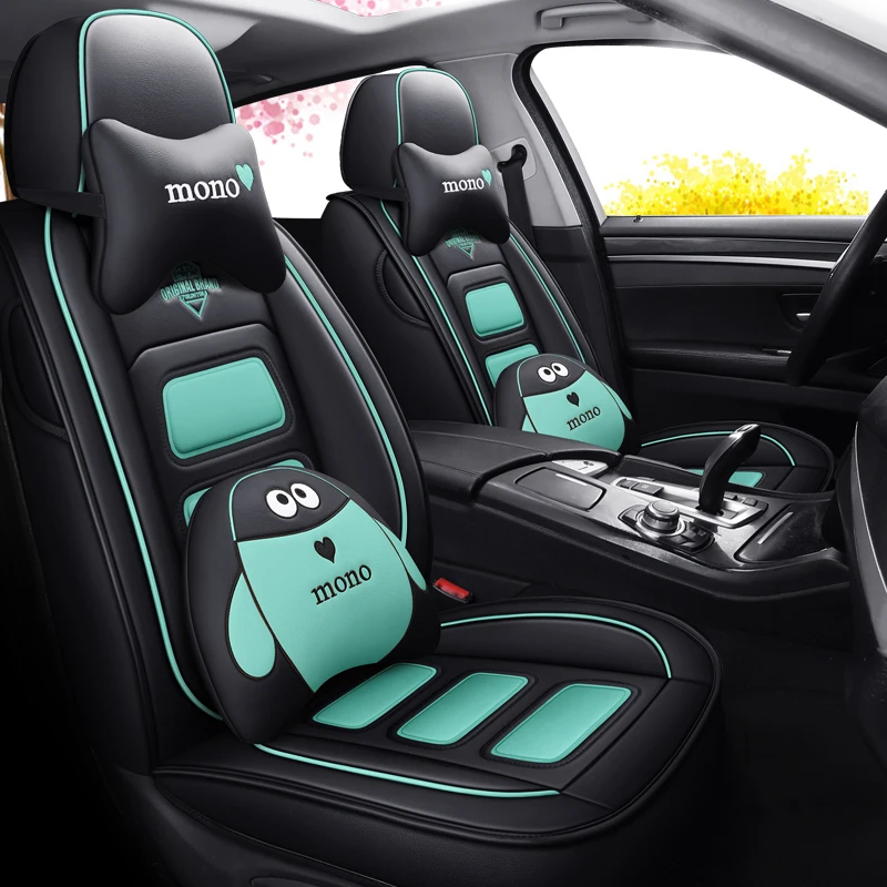 Пленка с полным покрытием из эко кожи авто чехлы сидений искусственной для