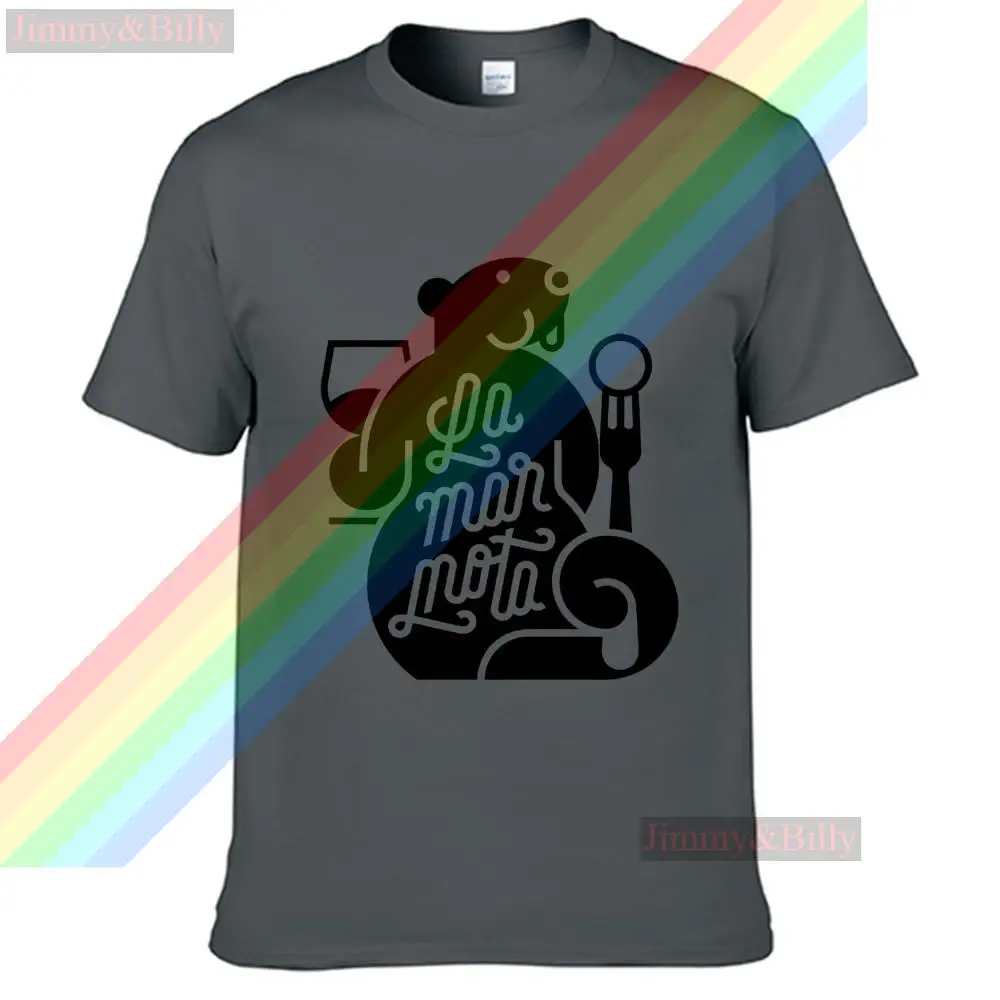 Мужские и женские летние черные футболки из 100% хлопка с надписью Marmot Is Drink Red Wine |