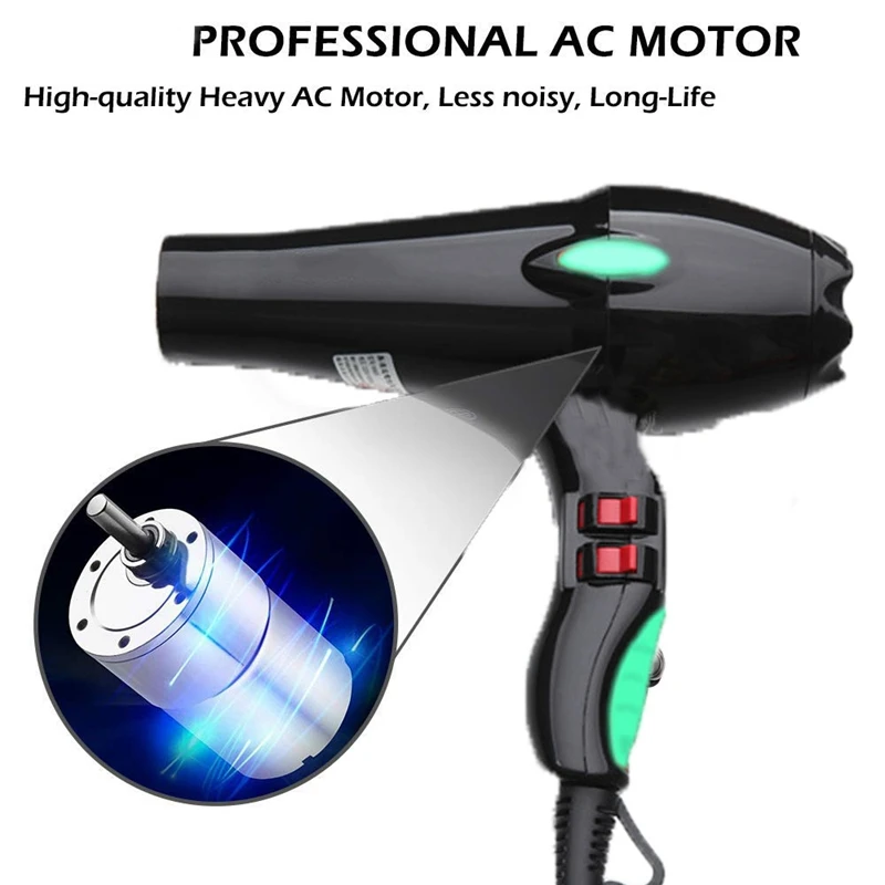 Инфракрасный Профессиональный салонный фен для волос отрицательная ионная