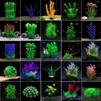 artificial aquatic plants aquarium plants fish tank decorations for household office aquarium simulation hydroponic plants