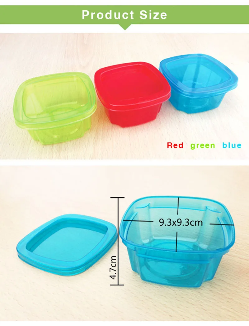 1 шт. 200 мл детские коробки для еды контейнер хранения закусок портативные