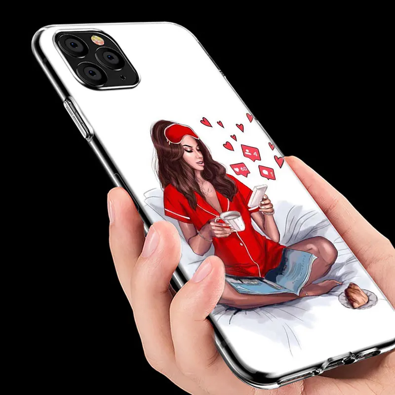 Силиконовый чехол для Apple iPhone 11 Pro XS Max X XR 6 6s 7 8 Plus 5 | Мобильные телефоны и