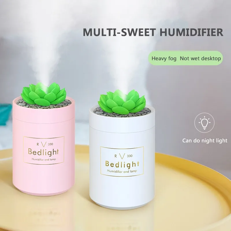 Увлажнитель воздуха с питанием от USB ночсветильник большой емкости распылителем