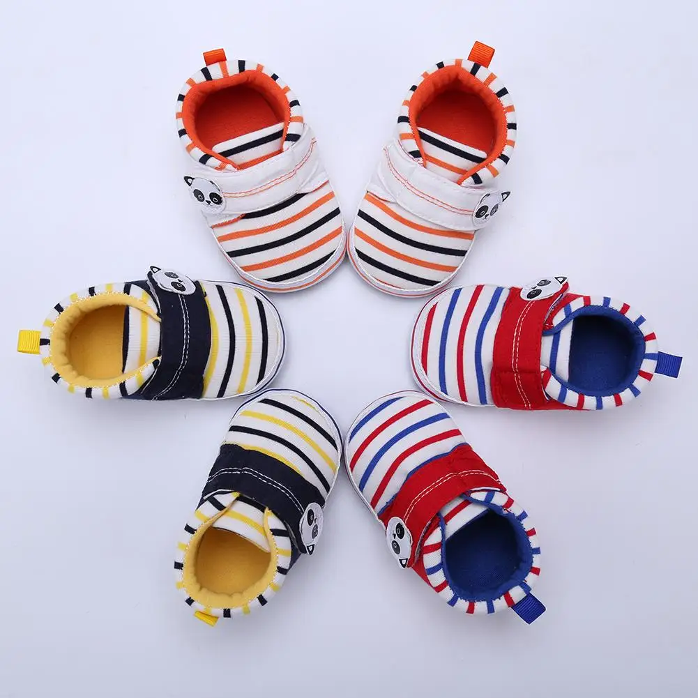 

2022 New Arrival Baby Boys Girls Shoes Canvas Plaid First Walker Infant Toddler Anti-Slip Prewalker Indoor Shoe For Dropshipping
