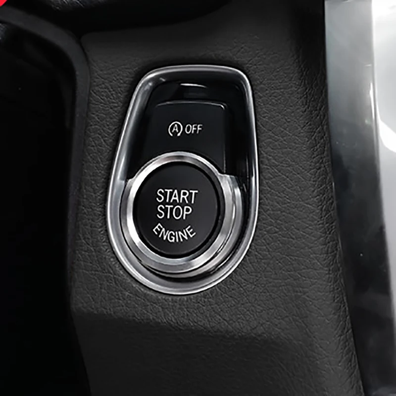 Кнопка запуска кнопка Зажигания украшение кольцо двигателя мощность ключ