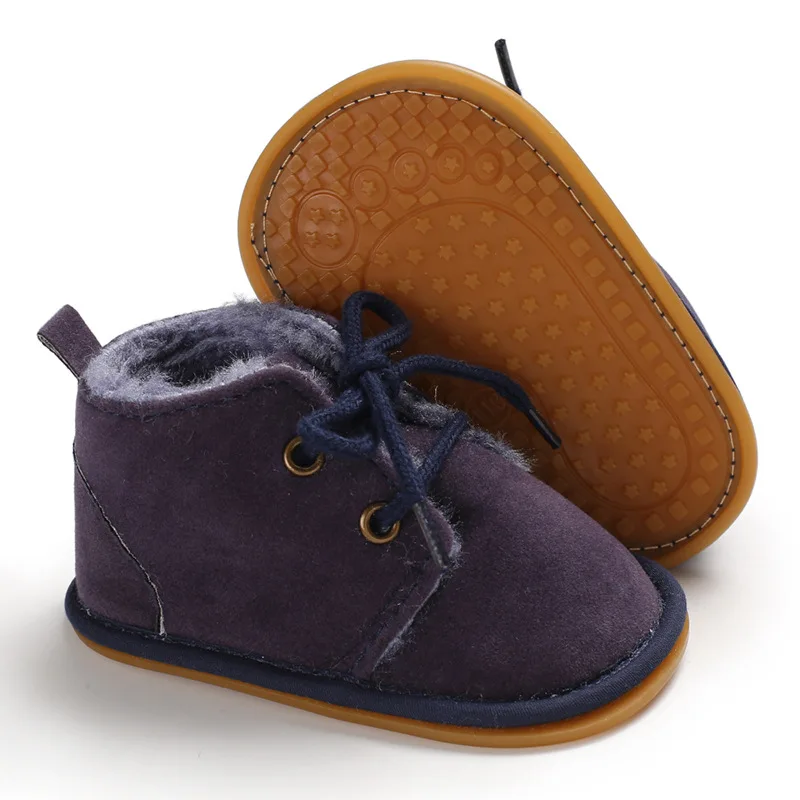 Unisex Toddler Shoes Boy Soles Thicken Babies Shoes for Baby Girl Cotton Fabric Winter Newborn Infant Baby Girl Boots