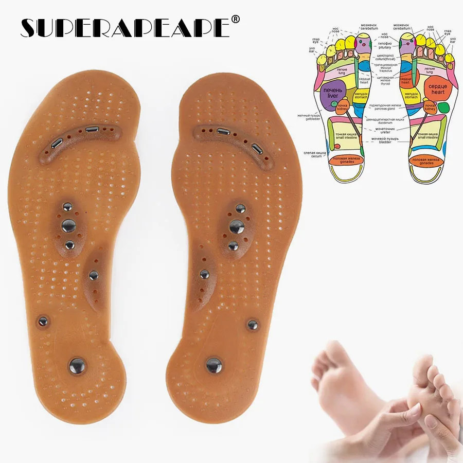 1 пара гелевых стелек для обуви магнитная терапия забота о здоровье мужчин