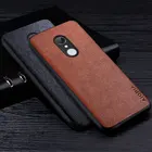 Кожаный чехол для Xiaomi Redmi 5 Plus, роскошный чехол-накладка премиум класса в деловом стиле ретро с узором Личи для Redmi 5 plus, чехол для телефона