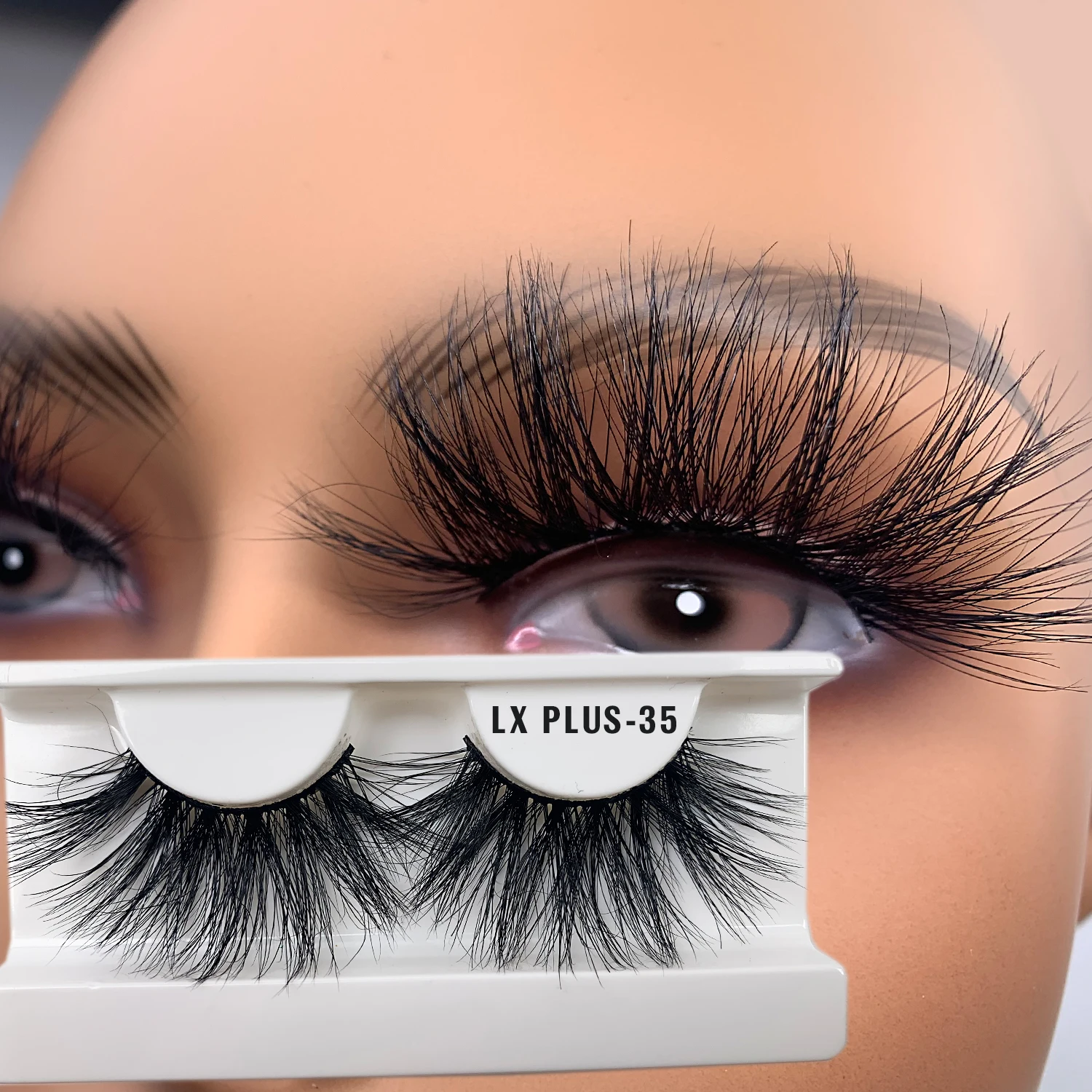 TDANCE 1 пара Накладные ресницы из норки натуральные ручной работы без жестокости