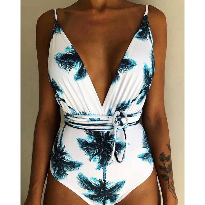 

New 2020 Sexy One Piece Swimsuit Female Backless Bodysuit Brazilian Monokini Swimwear Women Bathing Suit Swimming Beach Wear