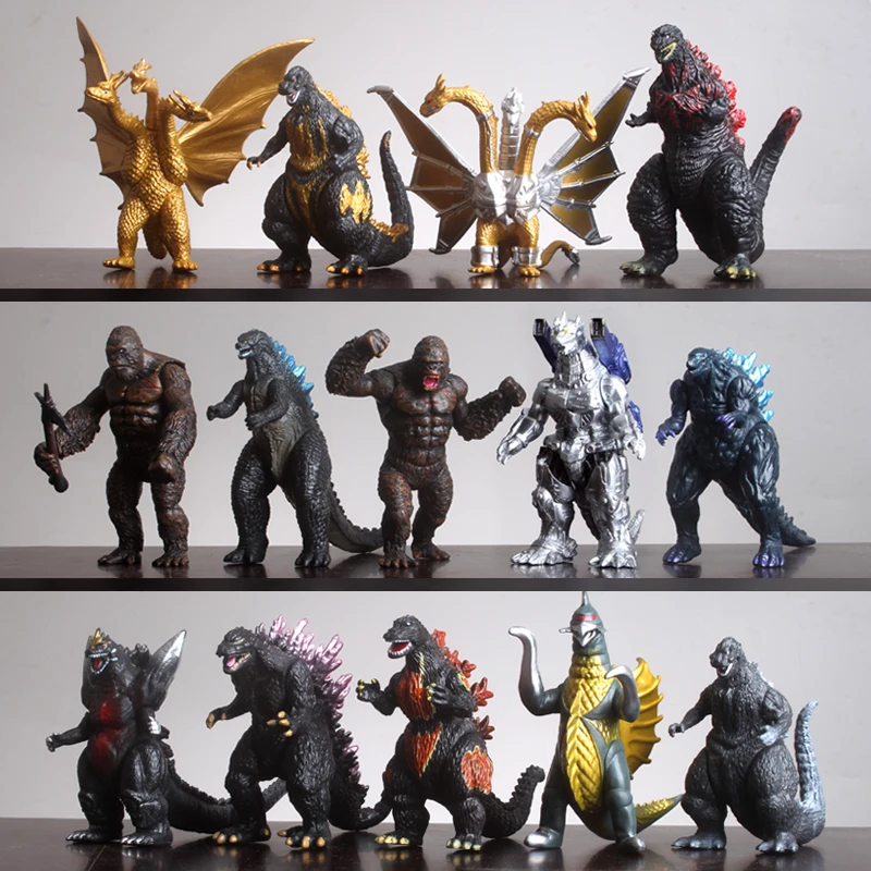 

2021 New Products Bandai Japanese Anime Godzilla vs. King Kong Toys 1-10 Dolls And Articulated Movable Model Ornaments