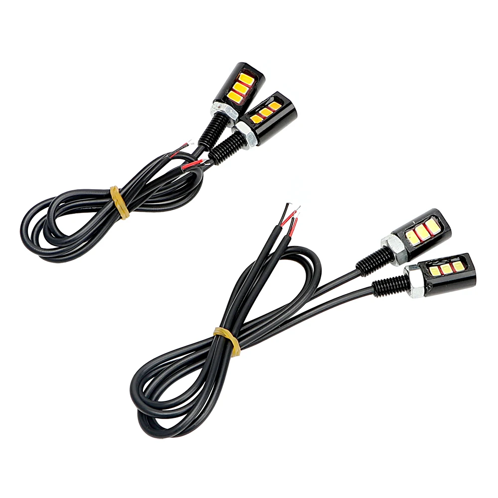 2 шт. 12V светодиодный 5630 SMD авто Стайлинг Винт лампа на болтах номерного знака