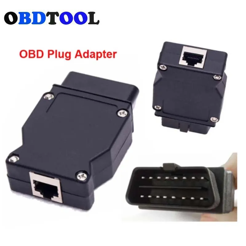 

16-контактный Штекерный адаптер OBD для BMW ENET Ethernet ICOM сканер кодов OBD2 16-контактный разъем для интерфейса для автомобиля BMW