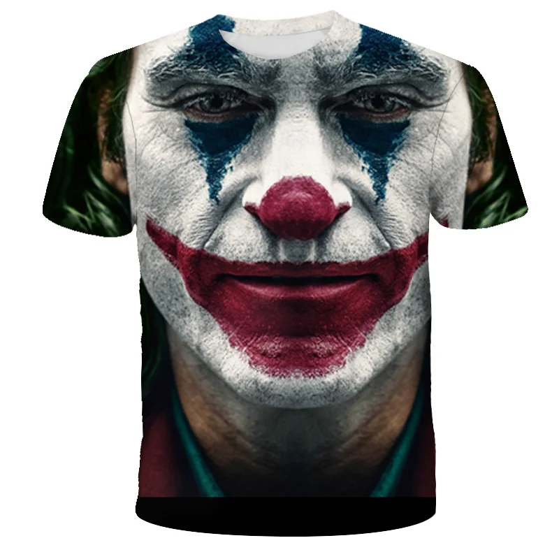 Новинка хит Мужская футболка с 3D принтом Темный рыцарь коротким рукавом и