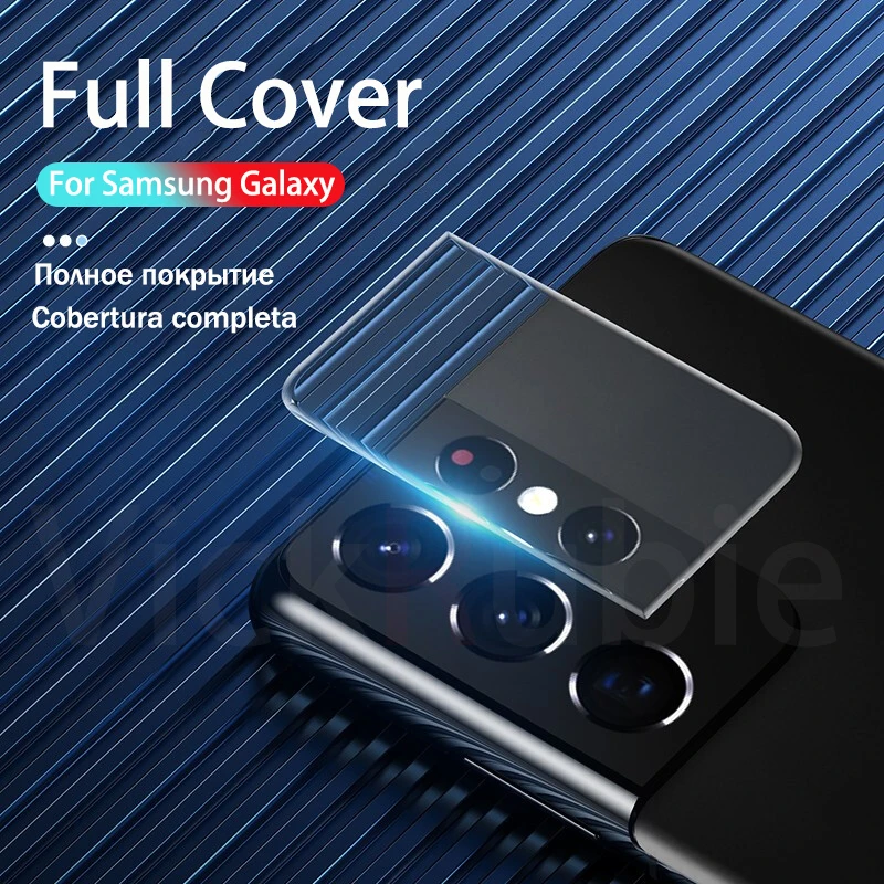 77D Camera Lens Glass For Samsung Galaxy S21 Plus Note 20 Ultra S20 S10 Screen Protector A52 A72 A51 A50 M51 A21 S Tempered Film