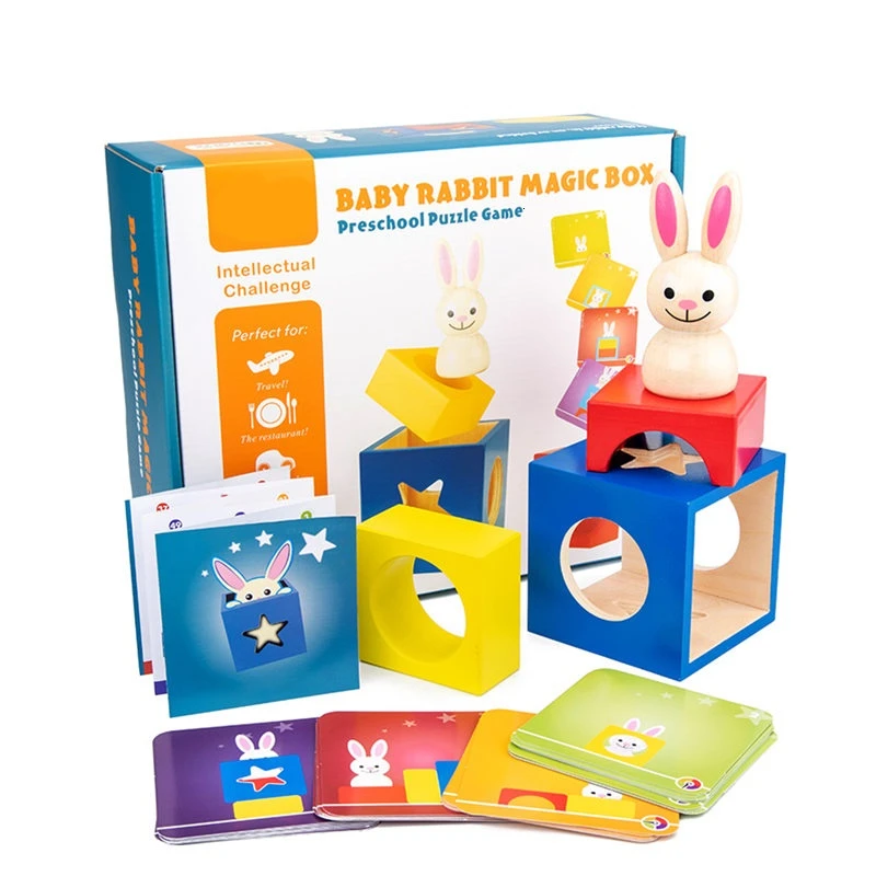 Умный кролик BOO Deluxe развивающие навыки настольные игры с логическим мышлением 60
