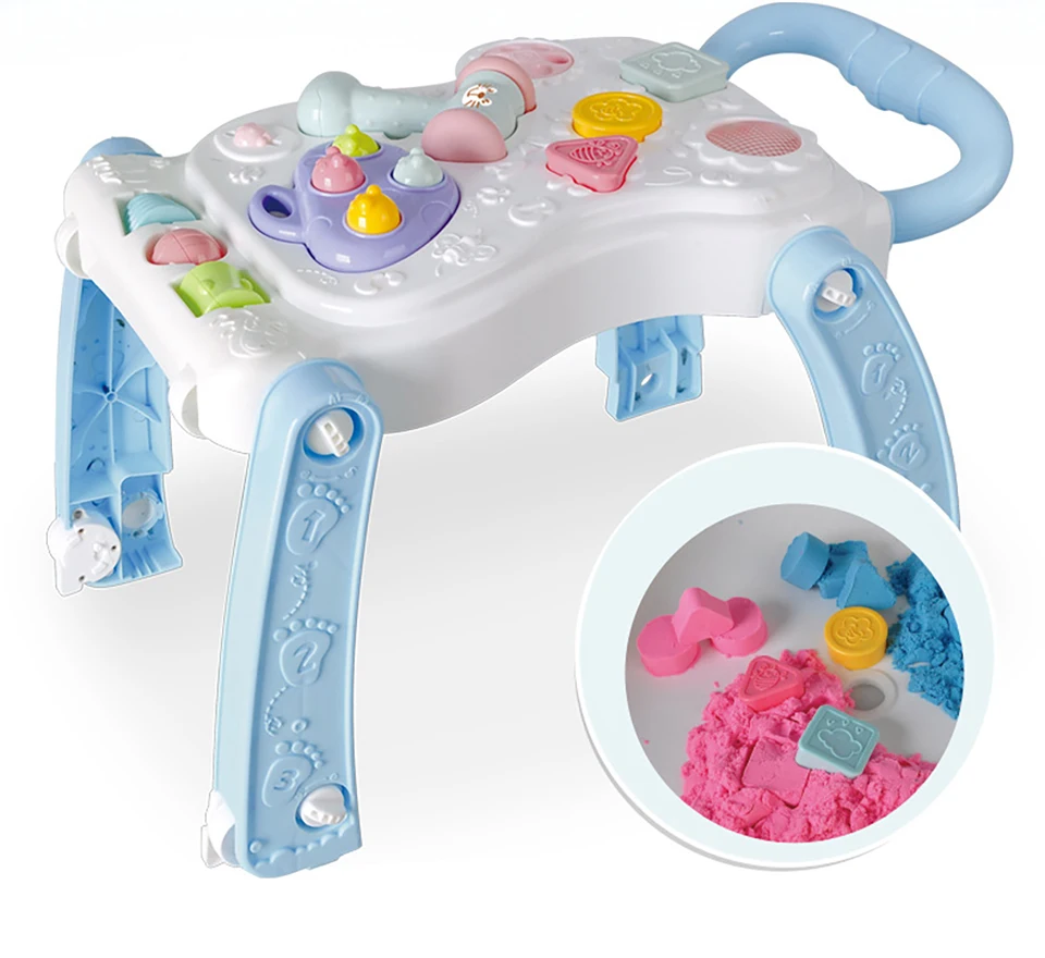 IMBABY От 0 до 1 года детские многофункциональные детские ходунки игрушка треугольник структура Анти-опрокидывание детей обучения ходунки ребенка strole