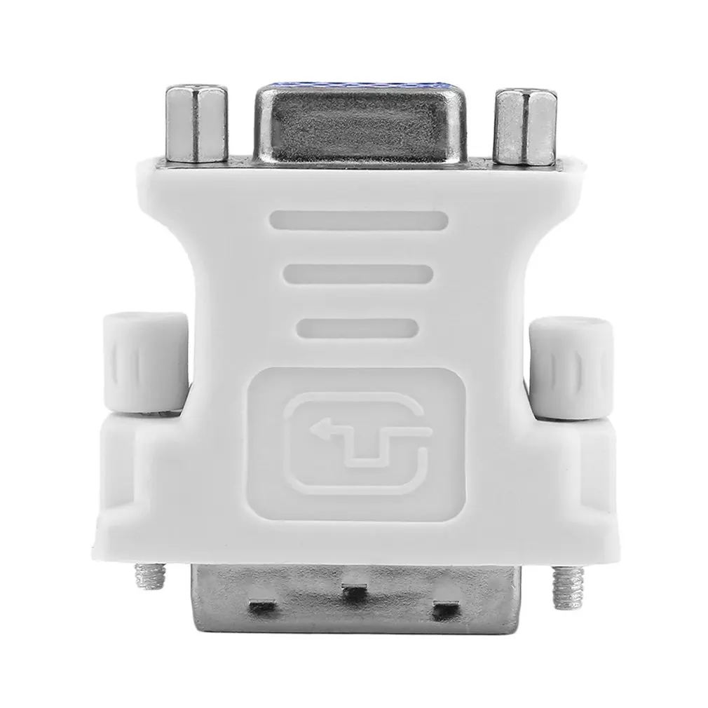 DVI I Мужской 24 + 5 Pin В VGA Женский видео ЖК конвертер адаптер штекер для DVD HDTV Папа