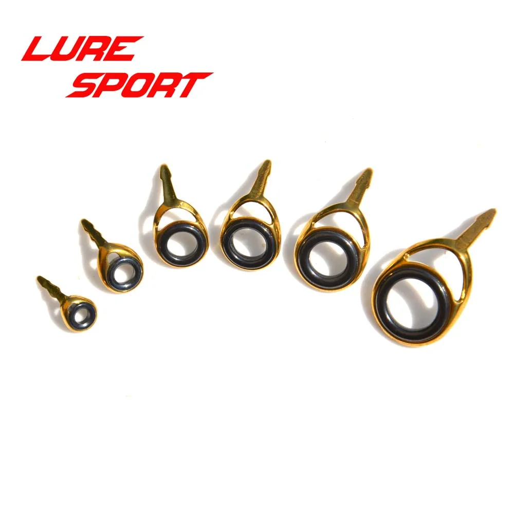 LureSport 12 шт. KT10 направляющая MN5 набор верхних направляющих Золотая стальная рама sic