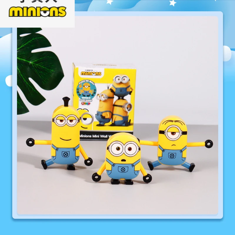 

Minions Blind Box Mini Wall Climbing Toy Doll Ornaments Doll Gift Thief Daddy Series Toy Safety and Environmental Protection