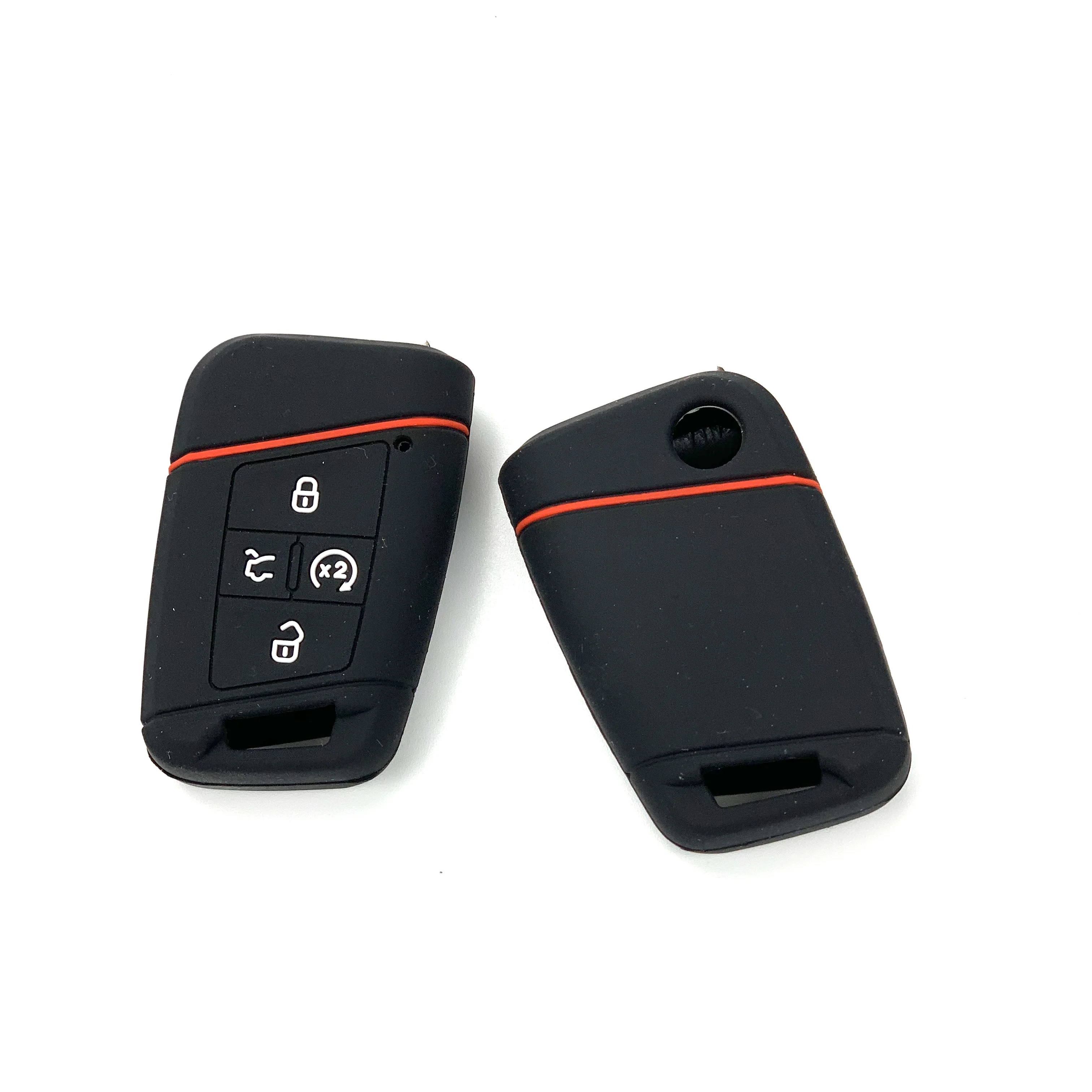 Силиконовый чехол-книжка для пульта дистанционного управления Volkswagen Tiguan Passat Golf