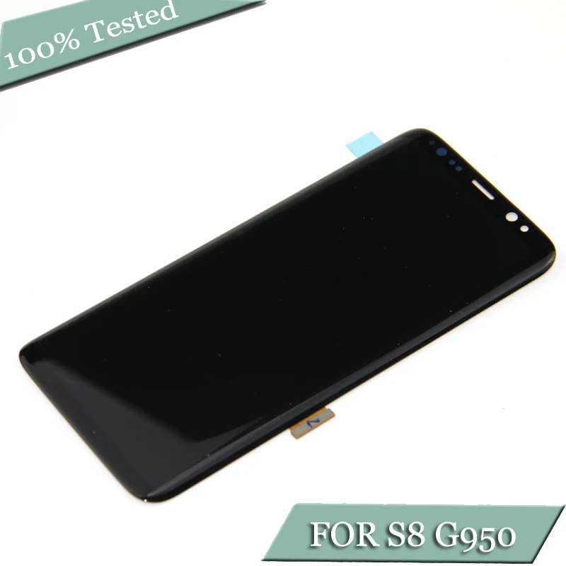 ЖК дисплей с сенсорным экраном и дигитайзером в сборе для SAMSUNG S8 G950F G950U|Экраны