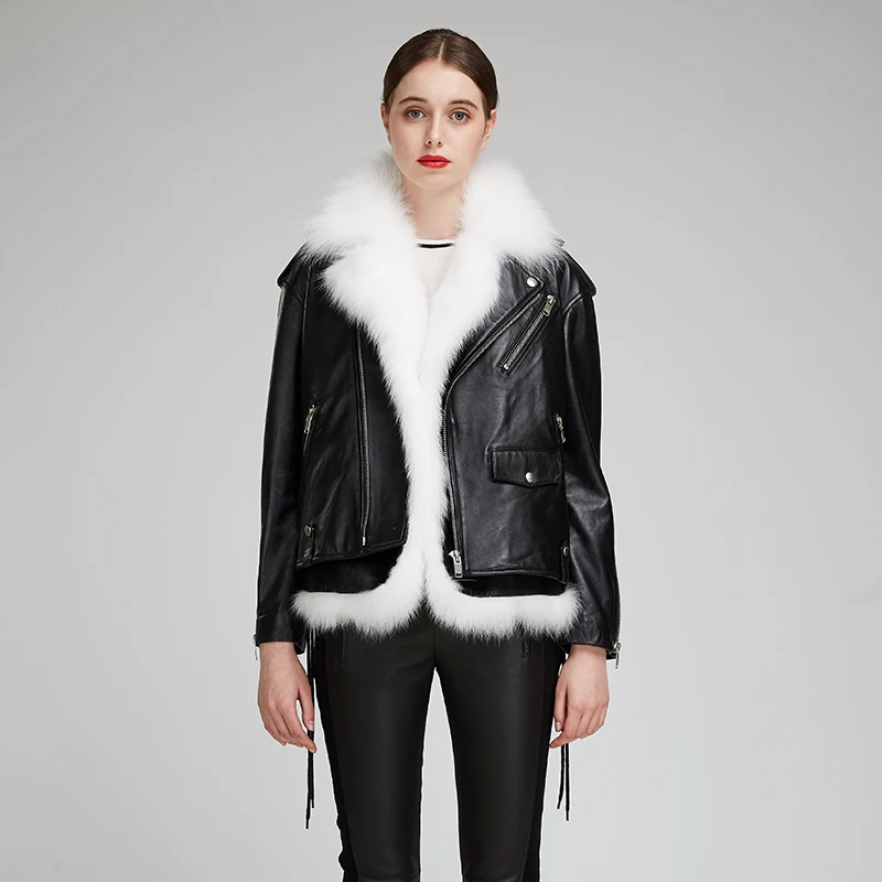 Комплект качественной зимней двухкомпонентной превосходной натуральной овчины