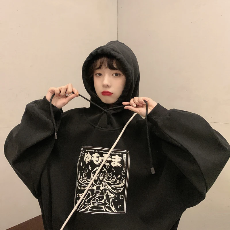 Винтажный Японский свитер в американском стиле женский зимний утепленный