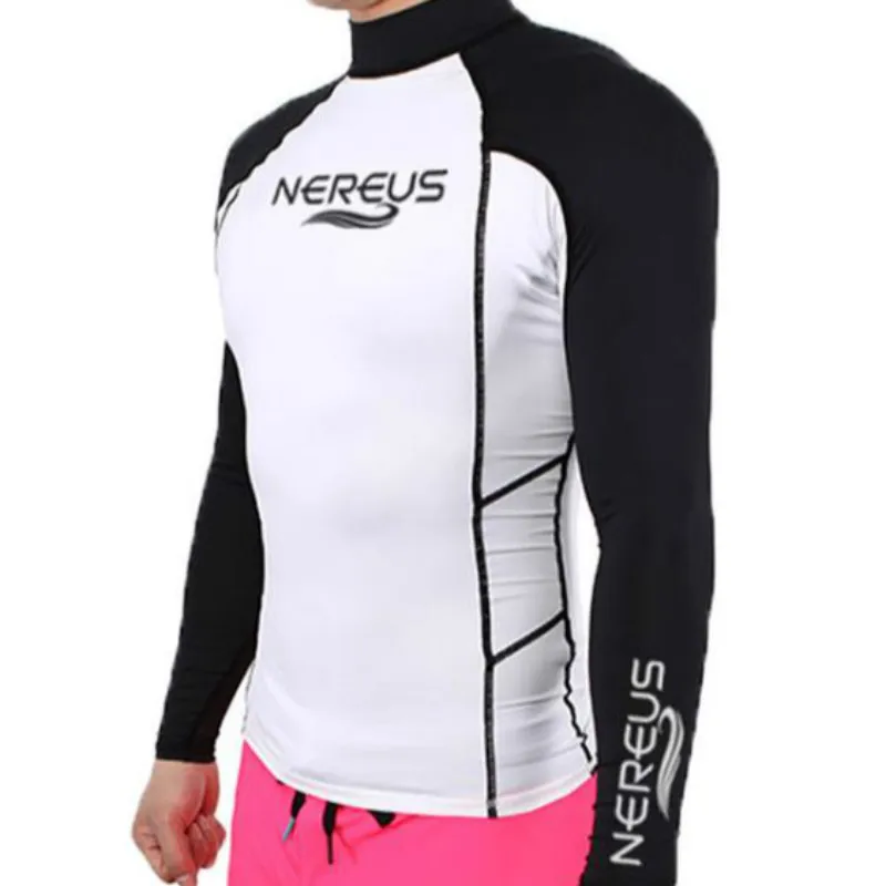 Мужской купальник Surf футболка с защитой от солнца костюм для подводного плавания