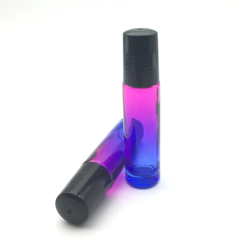 Лидер продаж 20 штук 10 мл рулонов на флакон градиент красно-синий бутылка эфирного