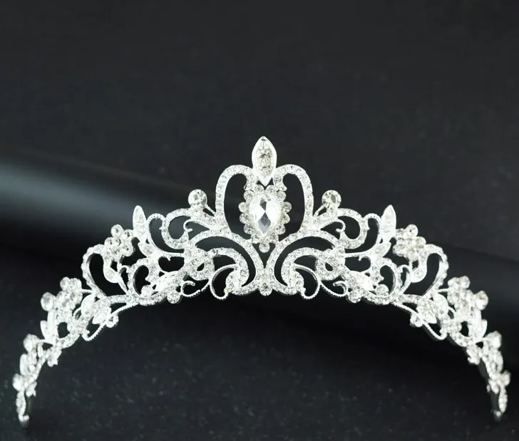 Wedding Bridal Prom Party Hair Accessories Comb Rhinestone Crystal Design Special Fashion Romantic Alloy Crown | Украшения и
