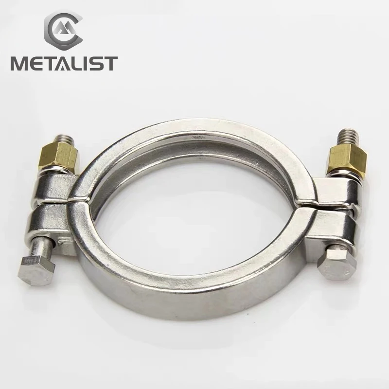 Металлический 3 &quotSS304 высококачественный зажим из нержавеющей стали санитарный