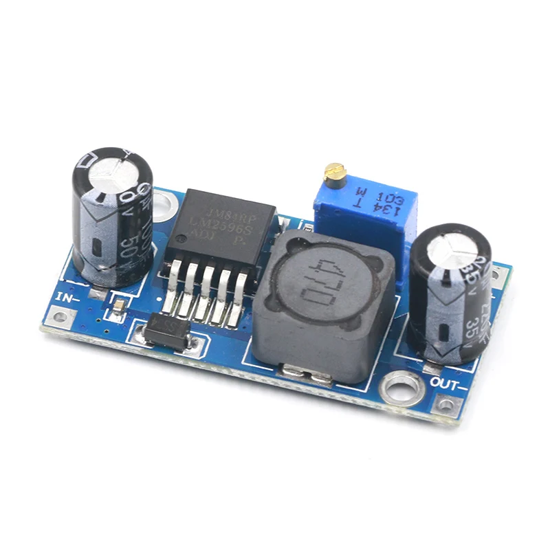 1 шт Высокое качество 3A Регулируемый DCDC LM2596 LM2596S вход 4 V-35 V Выход 1,23 V-30 В постоянного тока dc понижающий Питание Регулятор модуль