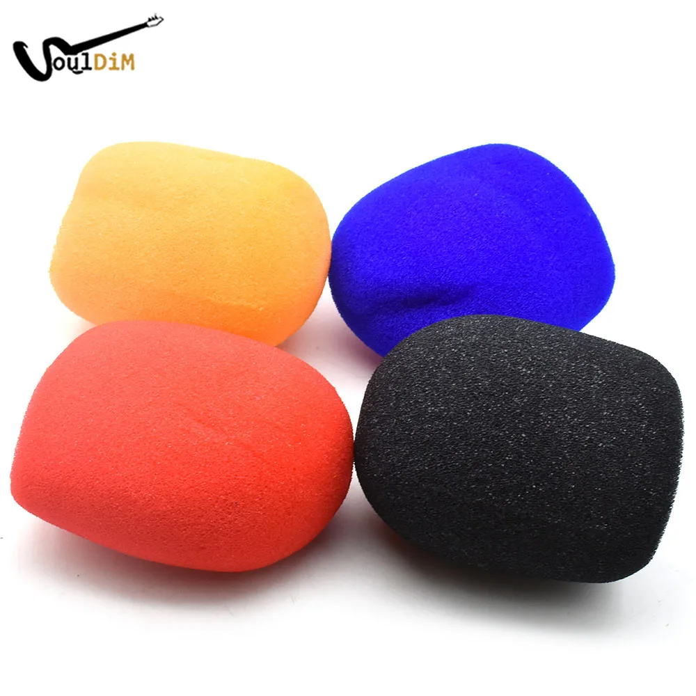 

5pcs Colorful Handheld Stage Microphone Mic Cover Microfone Sponge Guitar Display Pop Filter Windscreen Foam Wind Shield