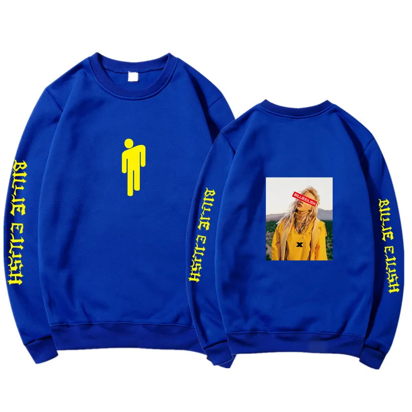 Billie Eilish Женская и мужская весенняя одежда 2019 горячая Распродажа монолитные