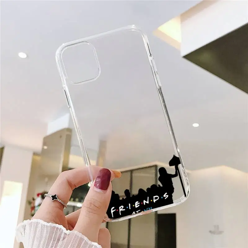 

friends TV show Phone Case For iphone 12 11 8 7 6s 6 5 5s 5c se plus mini x xs xr pro max Transparent soft
