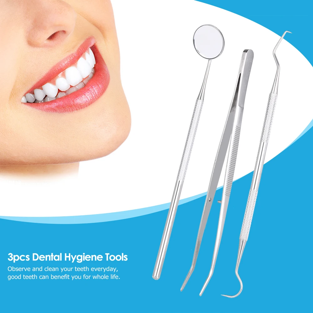 3 шт./упак. гигиена полости рта Набор инструментов стоматолога стоматологический