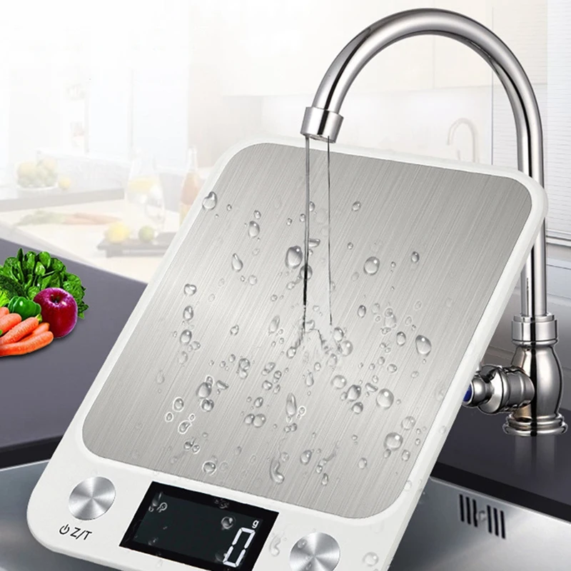 

Scales, Waterproof Electronic Kitchen Portable Cooking Baking Scales Weight Counter & Data Cable