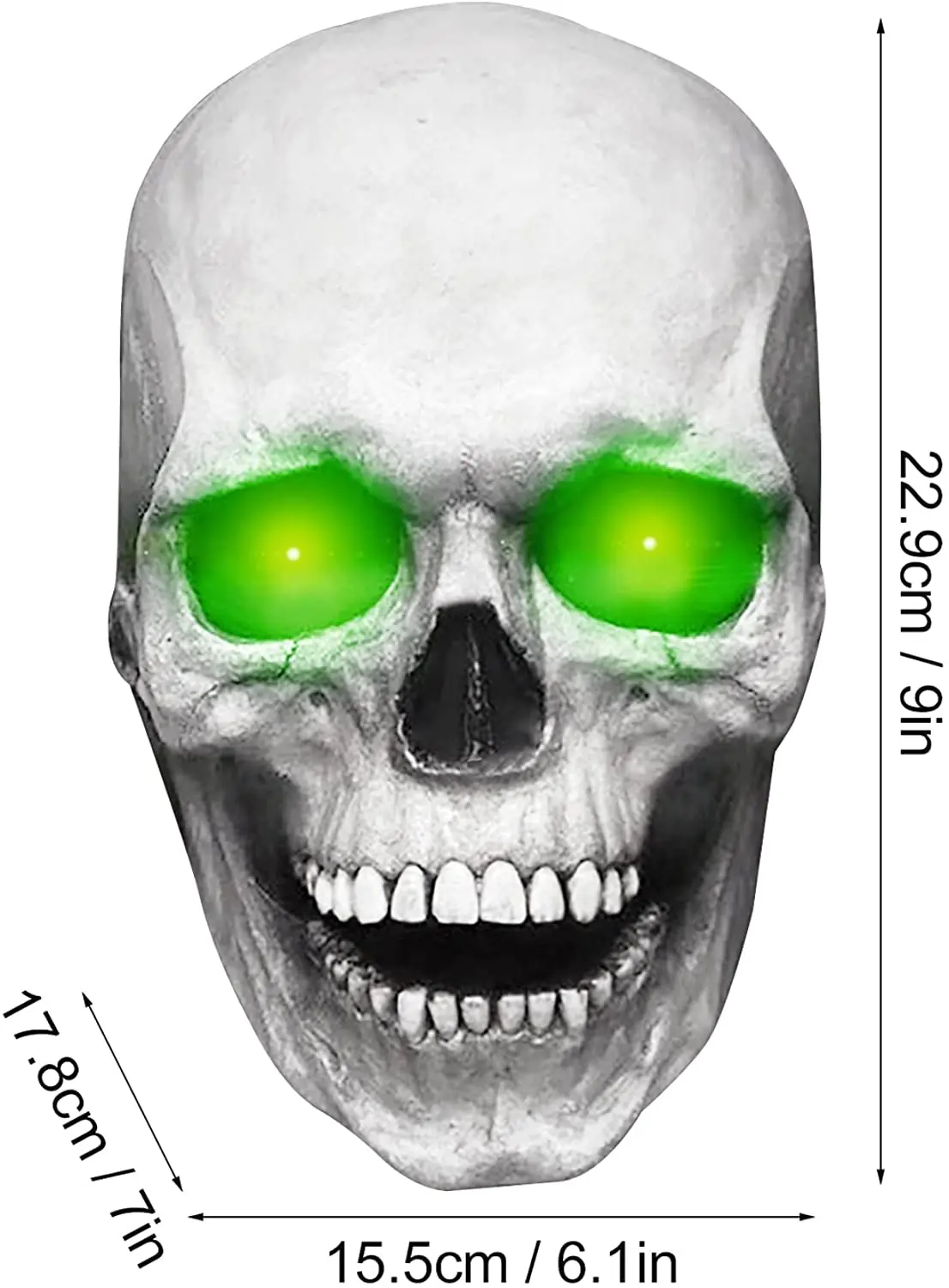 Страшная маска с черепом на Хэллоуин реалистичный латексный шлем всю голову для