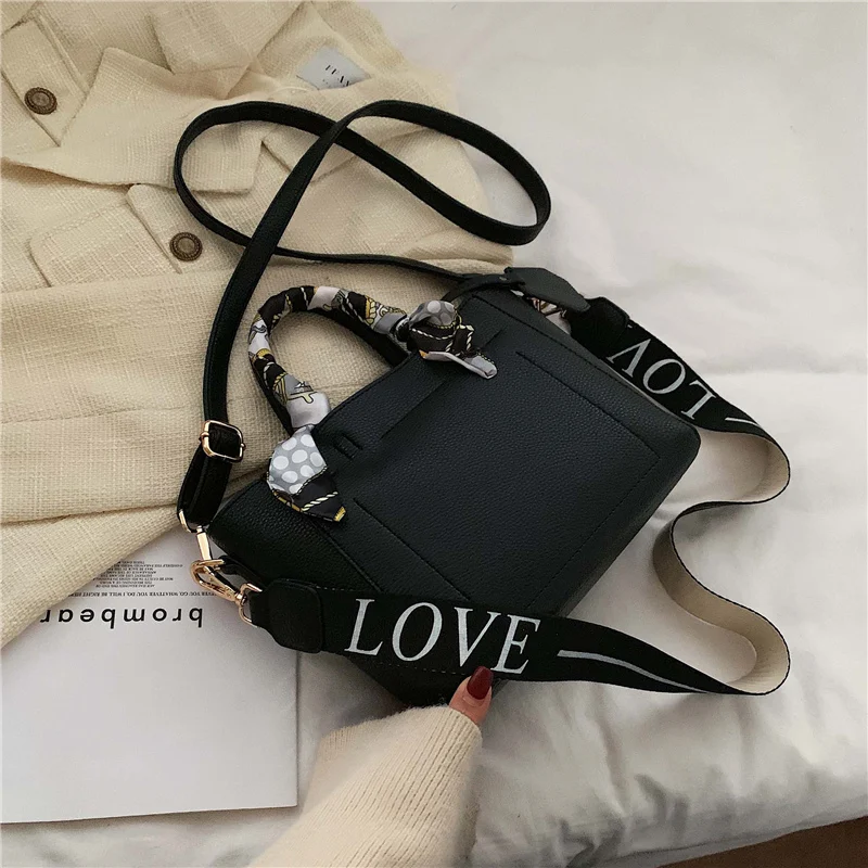 

Fashion pu leather women's bucket bag large capacity composite bag hot female casual shoulder vintage messenger bag purses