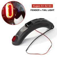 electric scooter rear light mudguard guard wing tail lamp for kugoo s1 s2 s3 outdoor scooter skateboard parts accessories